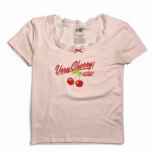 Cherry Coke Graphic T Shirt